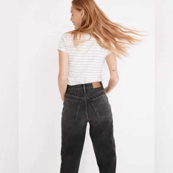Madewell Baggy Tapered Jeans in Mackinnon Wash Size 25 - Picture 3 of 7